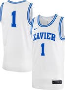 Nike Men's Nike #0 White Xavier Musketeers Replica Basketball Jersey