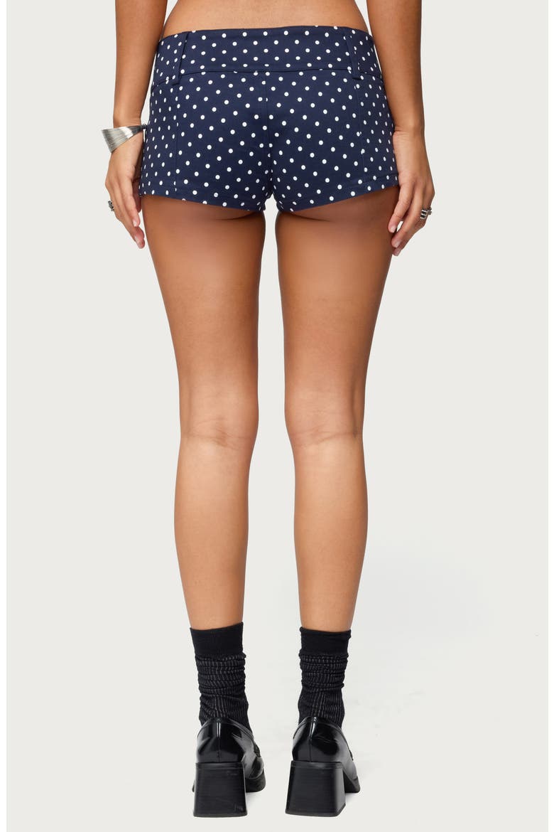 Twyla Polka Dot Shorts, Alternate, color, NAVY-AND-WHITE