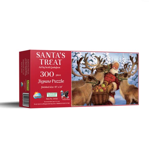 Santa's Treat 300 piece Jigsaw Puzzle for Adults