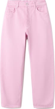 MANGO Starring Hailey Bieber High Waist Jennifer Jeans