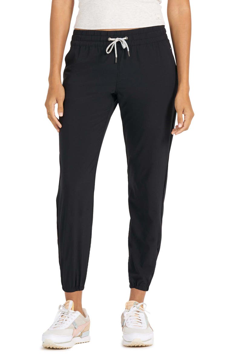 Vuori Weekend Joggers, Main, color, Black