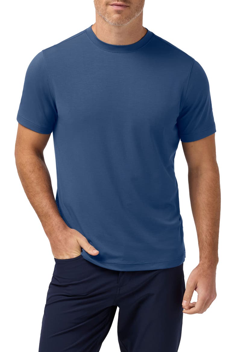 Knox Performance T-Shirt, Main, color, MIDNIGHT NAVY