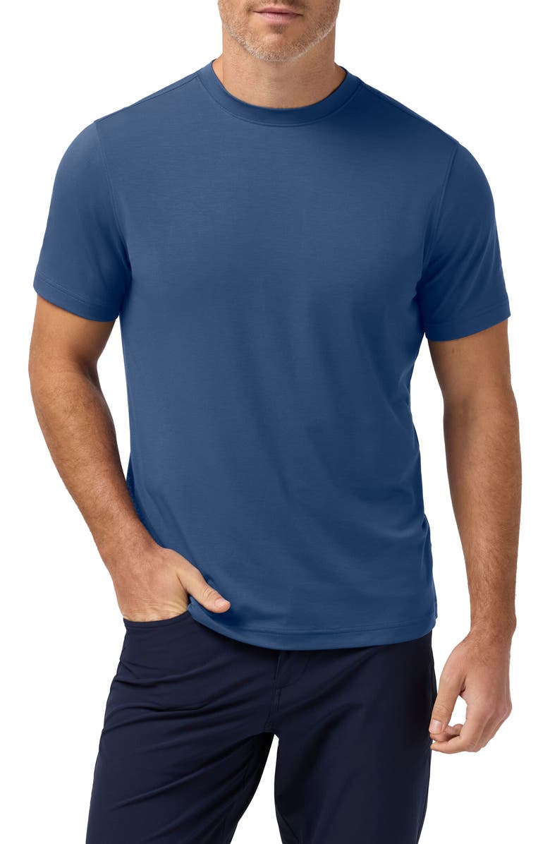 Mizzen+Main Knox Performance T-Shirt, Main, color, Midnight Navy