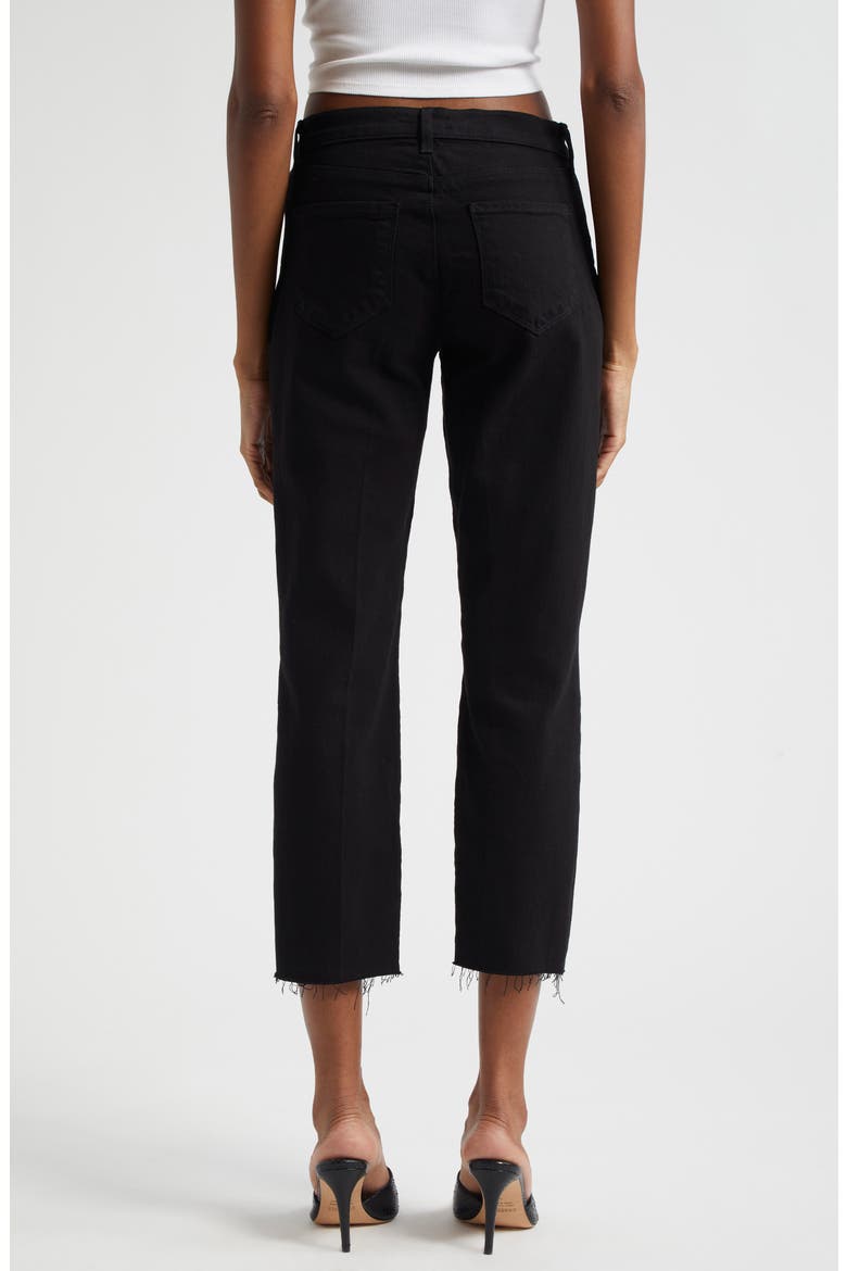 Sada Ankle Slim Jeans, Alternate, color, BLACK