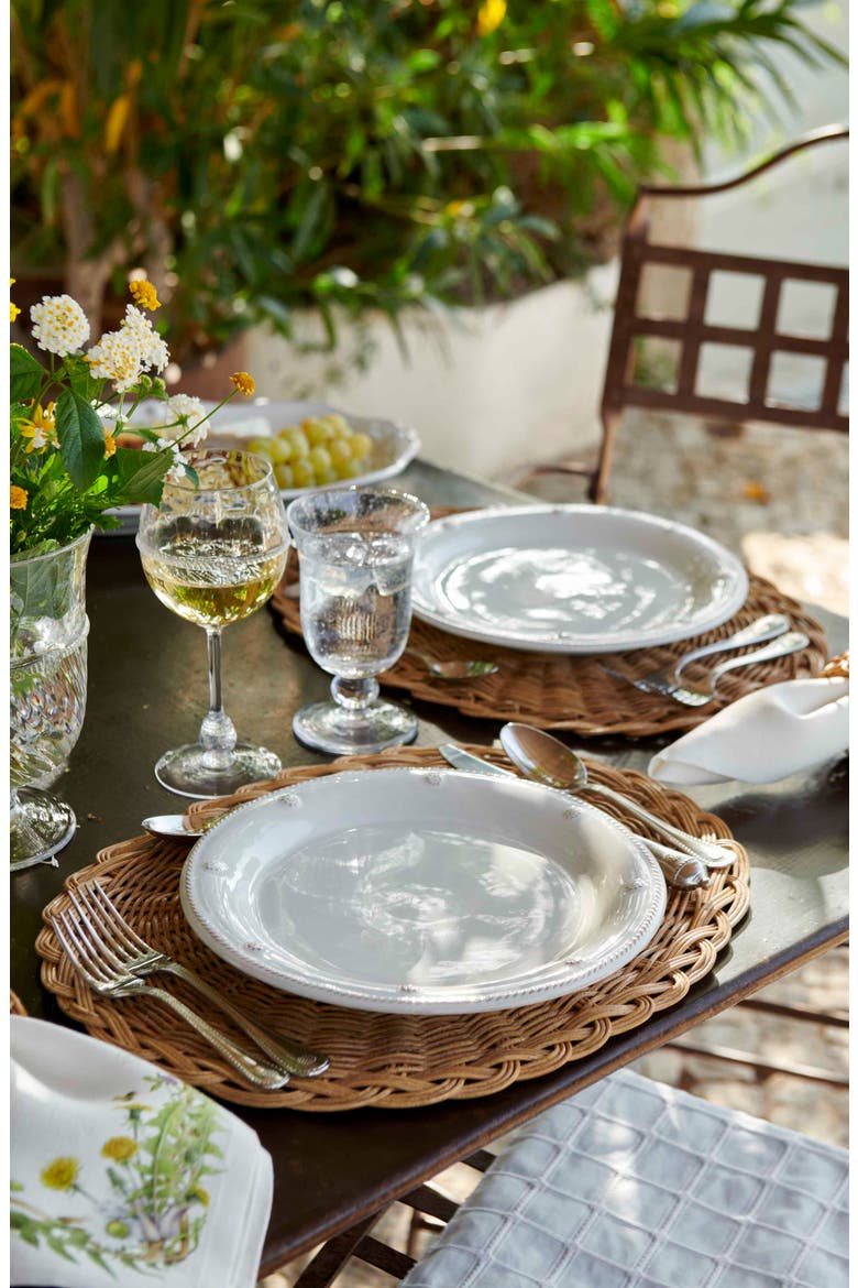 'Berry and Thread' Dinner Plate, Alternate, color, WHITEWASH
