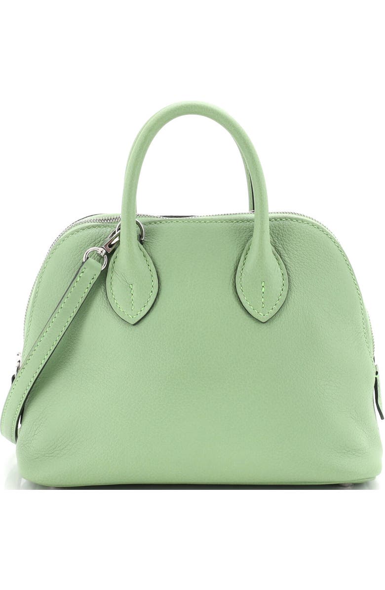 Pre-Owned Hermes Bolide 1923 Bag Evercolor Mini, Main, color, Vert Criquet