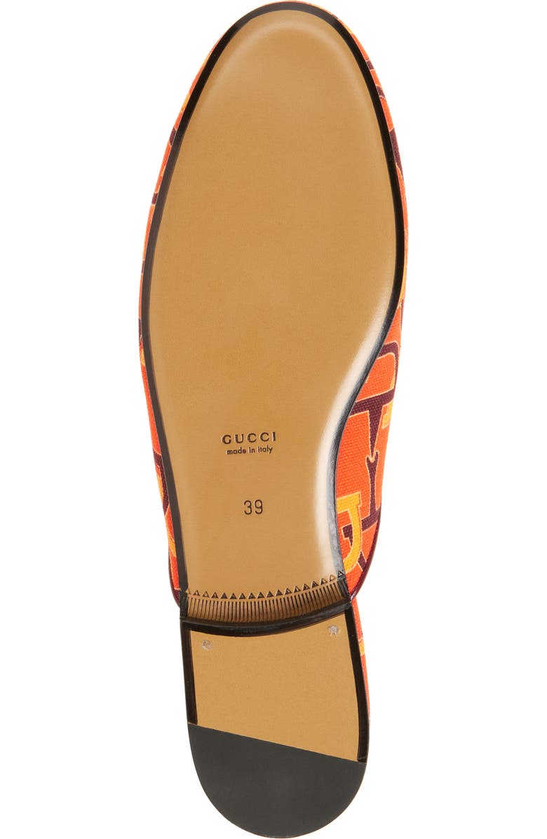 Gucci Princetown Horsebit Loafer Mule, Alternate, color, Orange