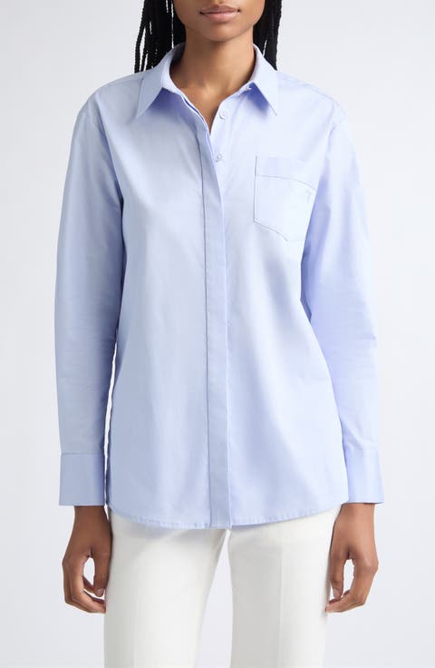 Riley Boyfriend Button-Up Shirt