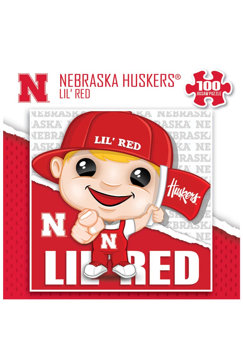 Nebraska Cornhuskers Mascot 100pc Puzzle, Alternate, color, Multicolor