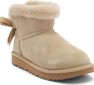 UGG® Mini Bailey Bow Faux Shearling Boot