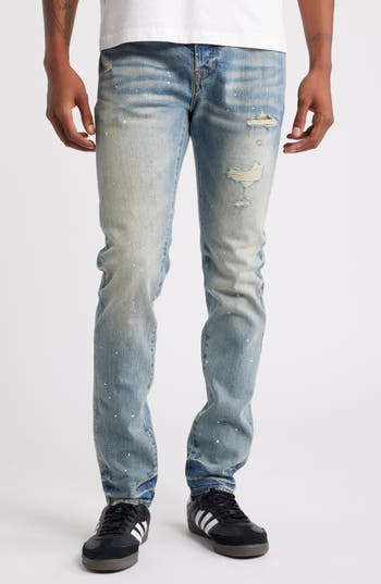 Billionaire Boys Club Trek Slim Fit Ripped Jeans