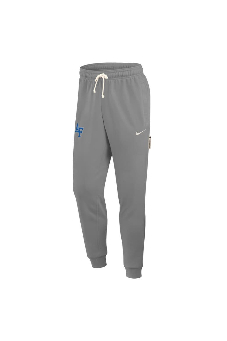 Men's Nike Heather Gray Air Force Falcons 2025 Sideline Performance Taper Pants, Alternate, color, Heather Gray