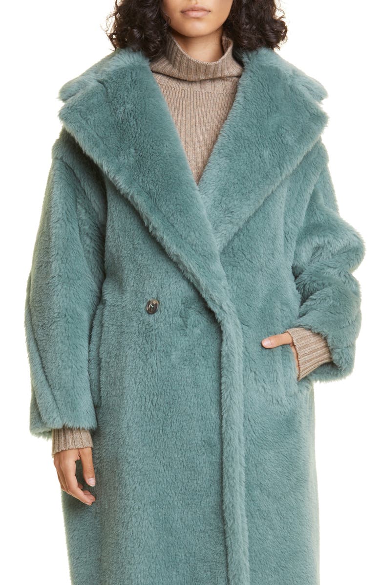 Max Mara Ted Girl Alpaca & Wool Blend Coat, Main, color,