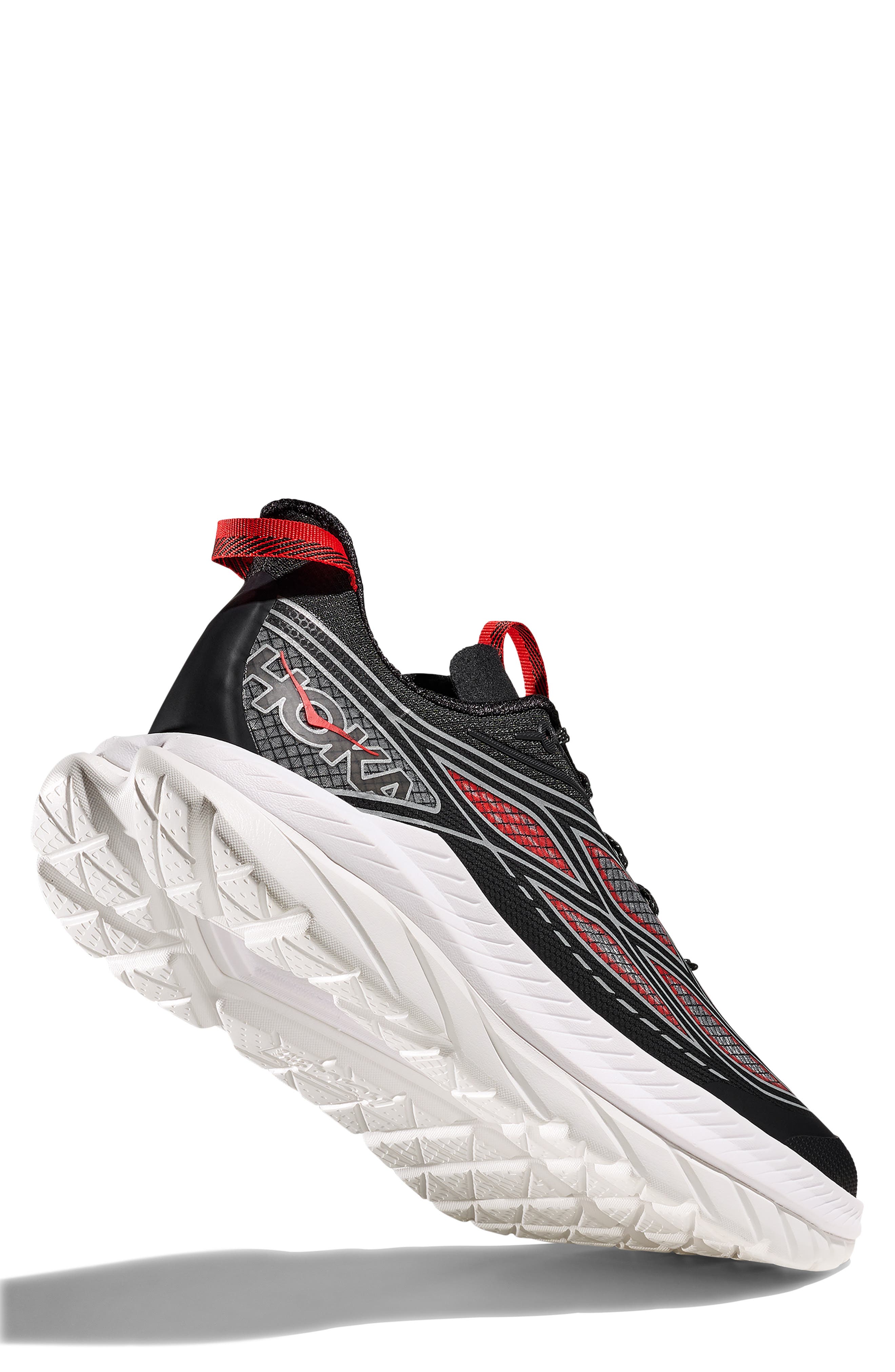 HOKA Mach Remastered Sneaker, Alternate, color, Carbon Black / Habanero