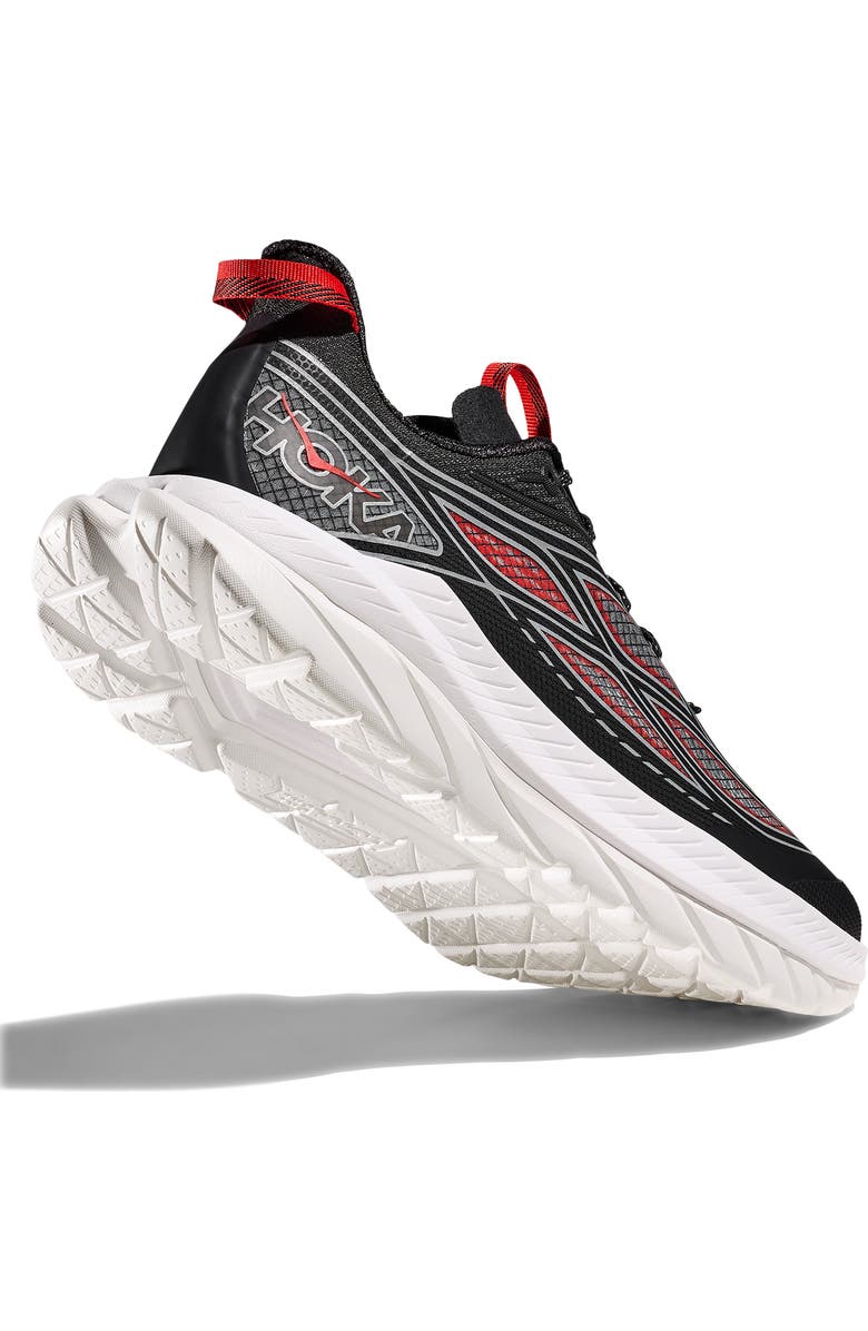 HOKA Mach Remastered Sneaker, Alternate, color, Carbon Black / Habanero