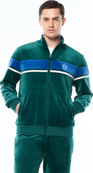 Sergio Tacchini Damarindo Velour Track Jacket