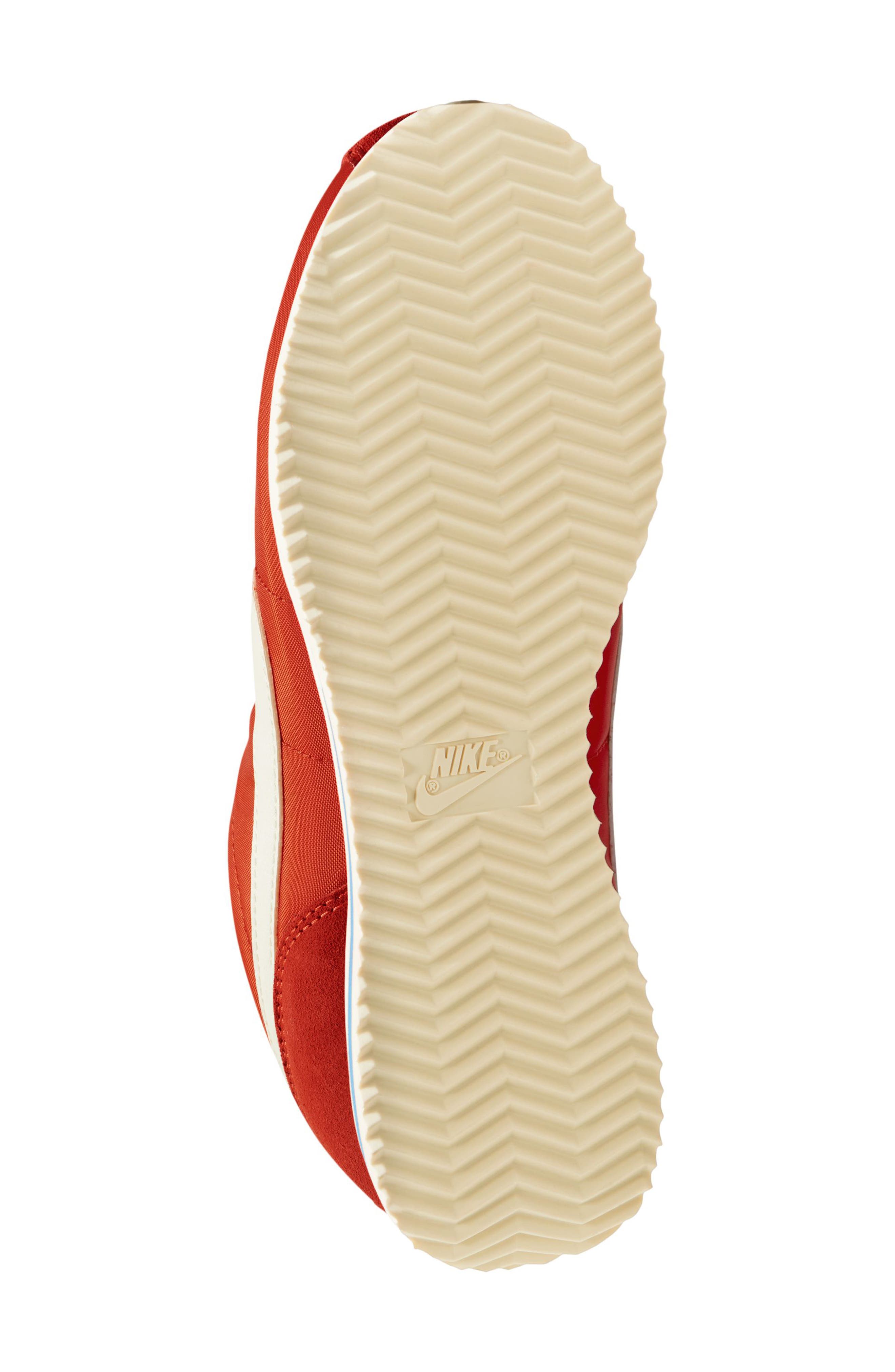 Nike Cortez Sneaker, Alternate, color, Picante Red/ Sail/ Blue