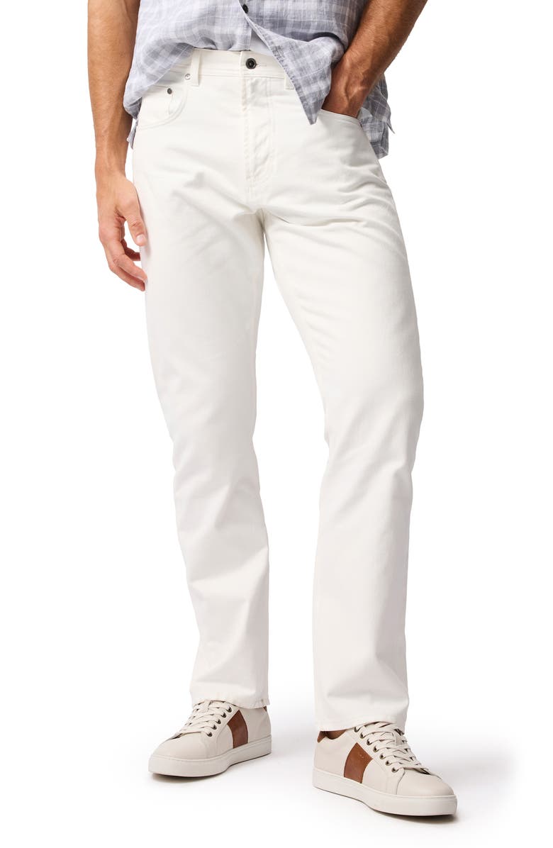 Rodd & Gunn Esslin Jeans, Main, color, Stark White