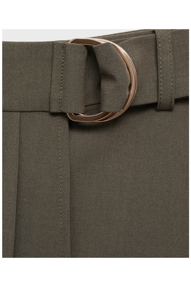 Pleated Maxi Skirt, Alternate, color, KHAKI BROWN