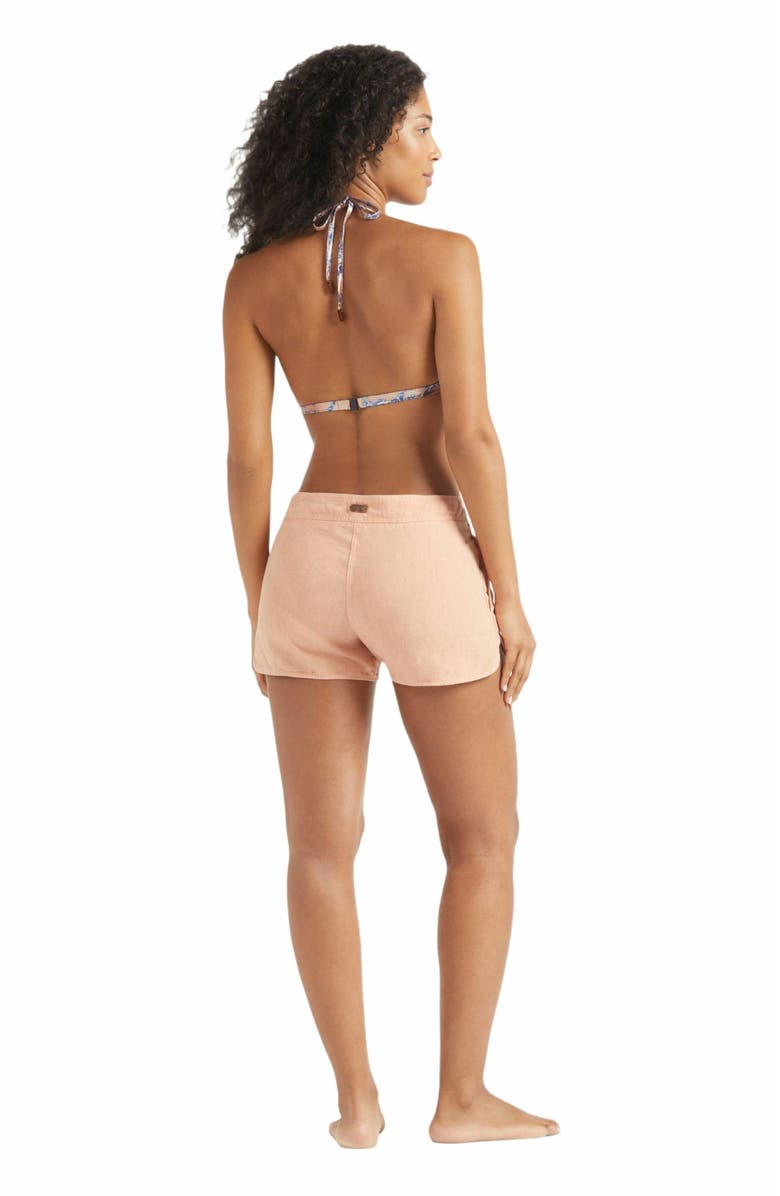 Vilebrequin Women's Linen Bermuda Shorts, Alternate, color, Blush