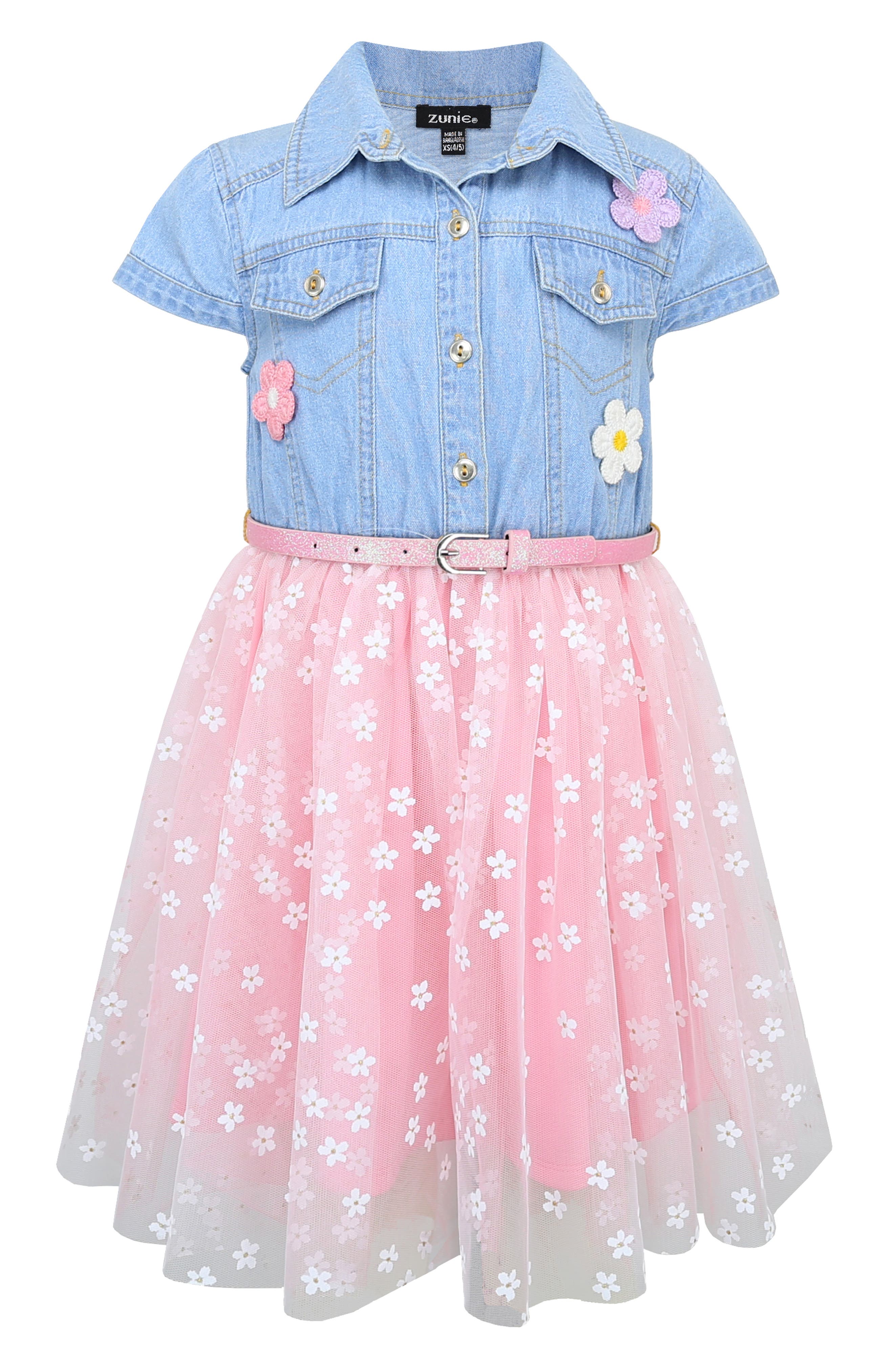 Kids' Mixed Media Dress