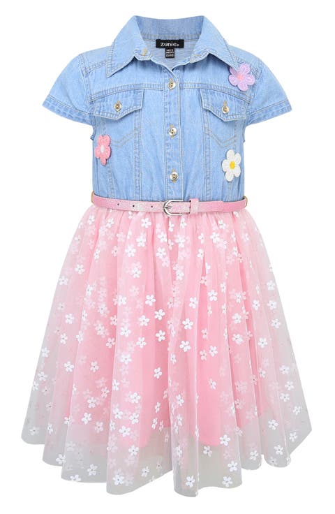 Kids' Mixed Media Dress