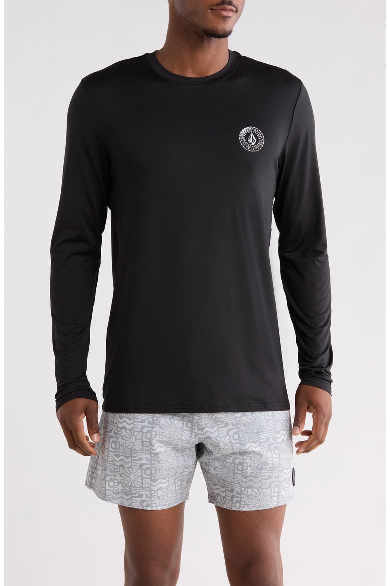 Crawdad Long Sleeve Graphic T-Shirt, Main, color, BLACK
