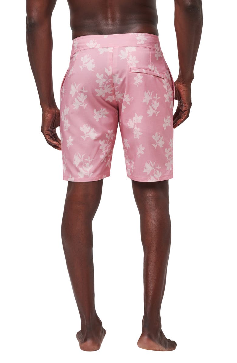 TravisMathew Macadamia Nut Board Shorts, Alternate, color, Heather Blush