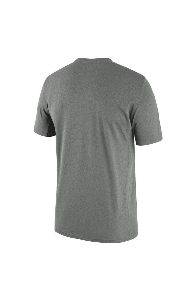 Jordan Brand Men's Jordan Brand Heather Gray North Carolina Tar Heels Team Legend Performance T-Shirt, Alternate, color, 