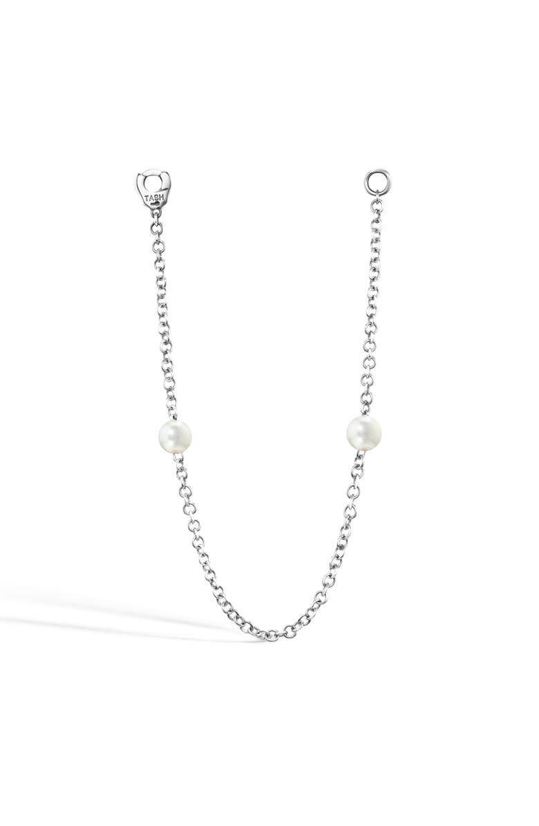 MARIA TASH Double Pearl Chain Connecting Charm, Main, color, 