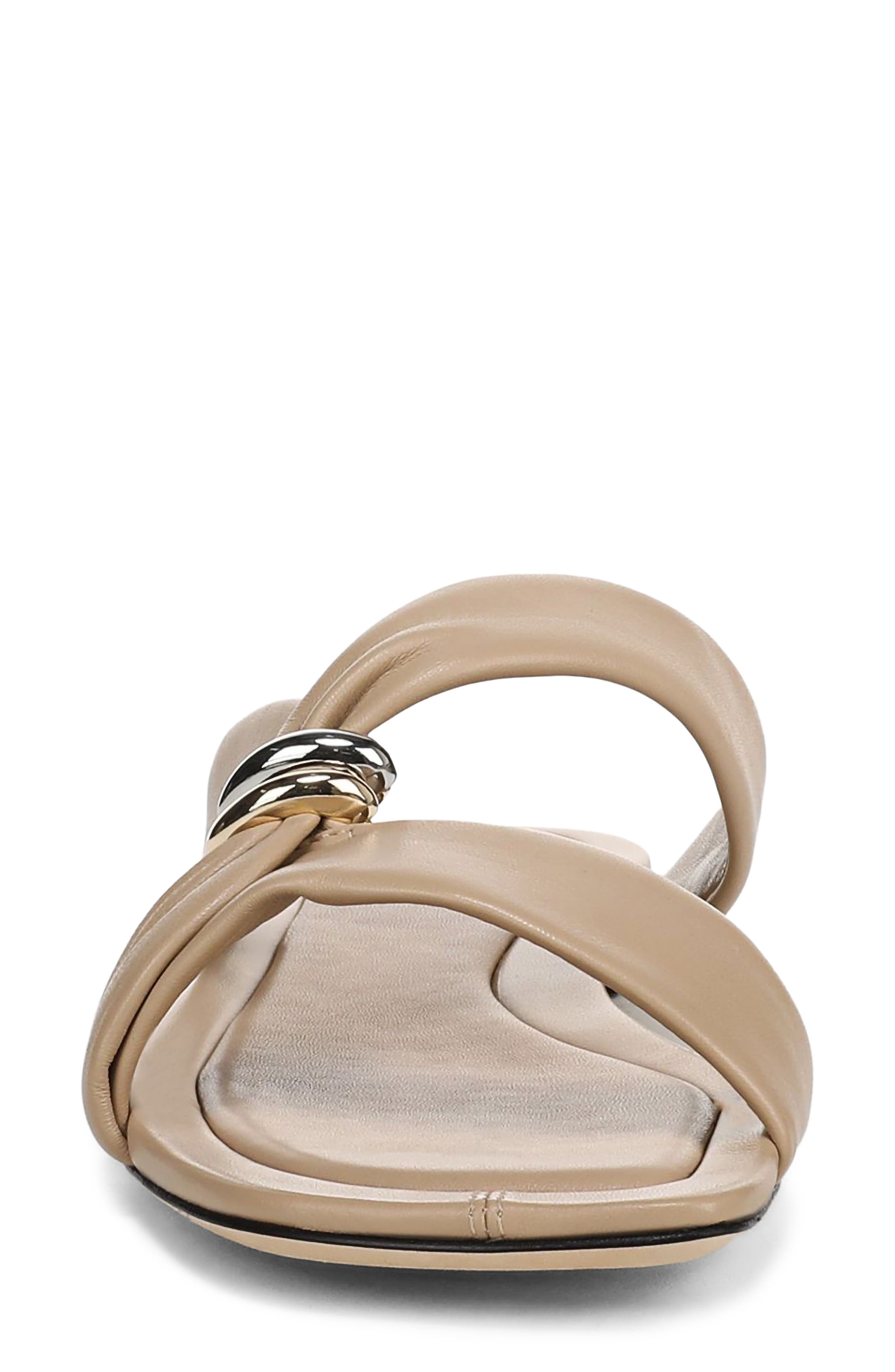 Vilma Two-Strap Sandal, Alternate, color, WARM ALMOND