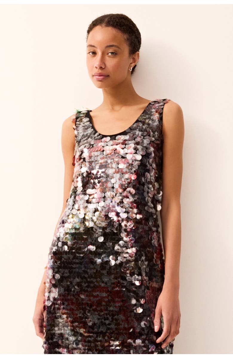 Marie Oliver Olympia Dress, Alternate, color, Euphoria Sequin
