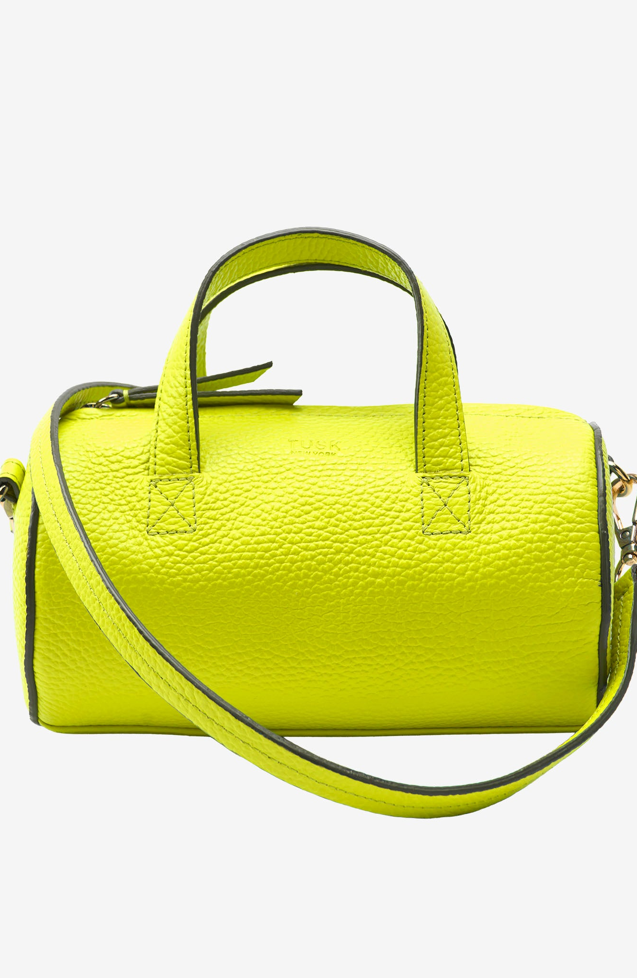 Tusk Sai Mini Barrel Bag, Main, color, Lime