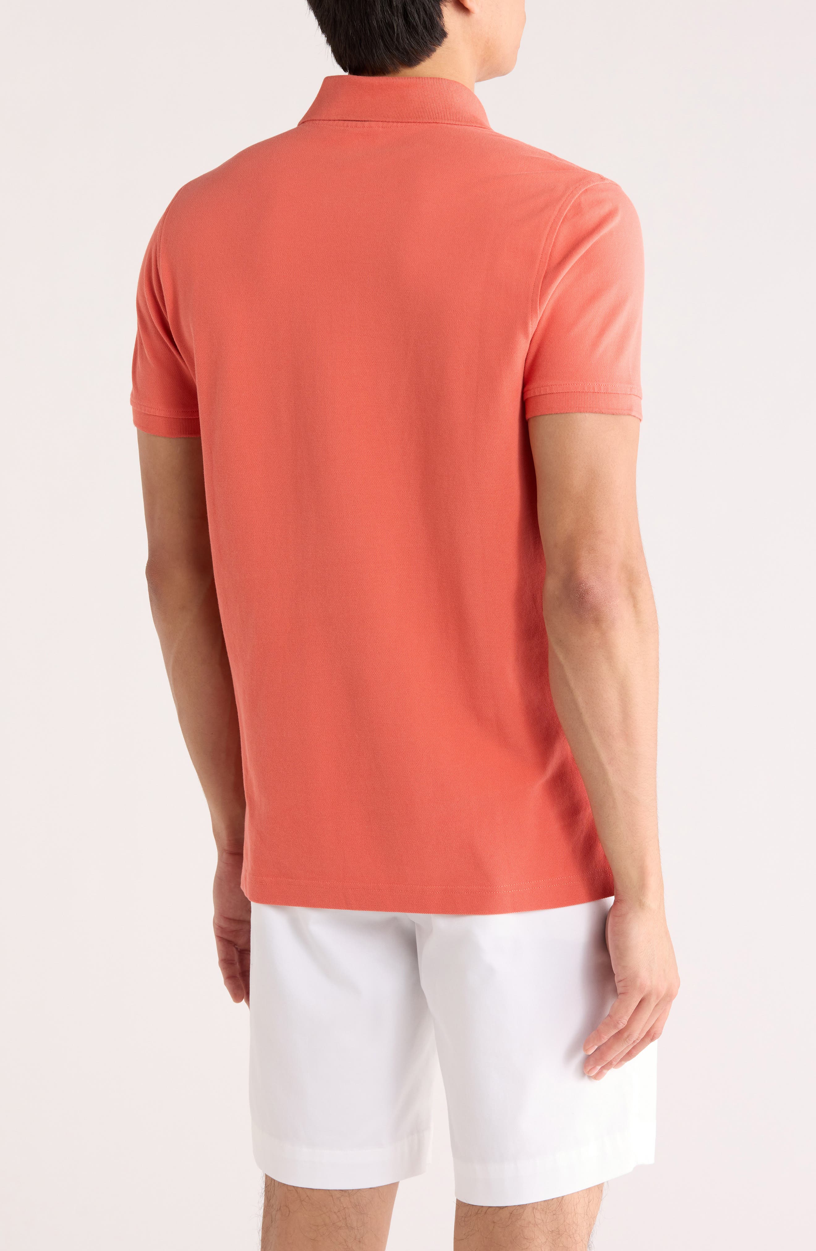 Solid Pique Slim Fit Polo - image 2
