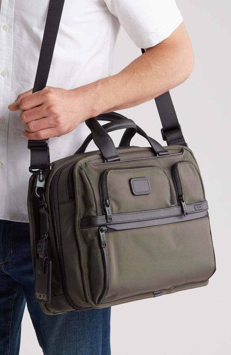 TUMI Alpha Expandable Laptop Briefcase, Alternate, color,