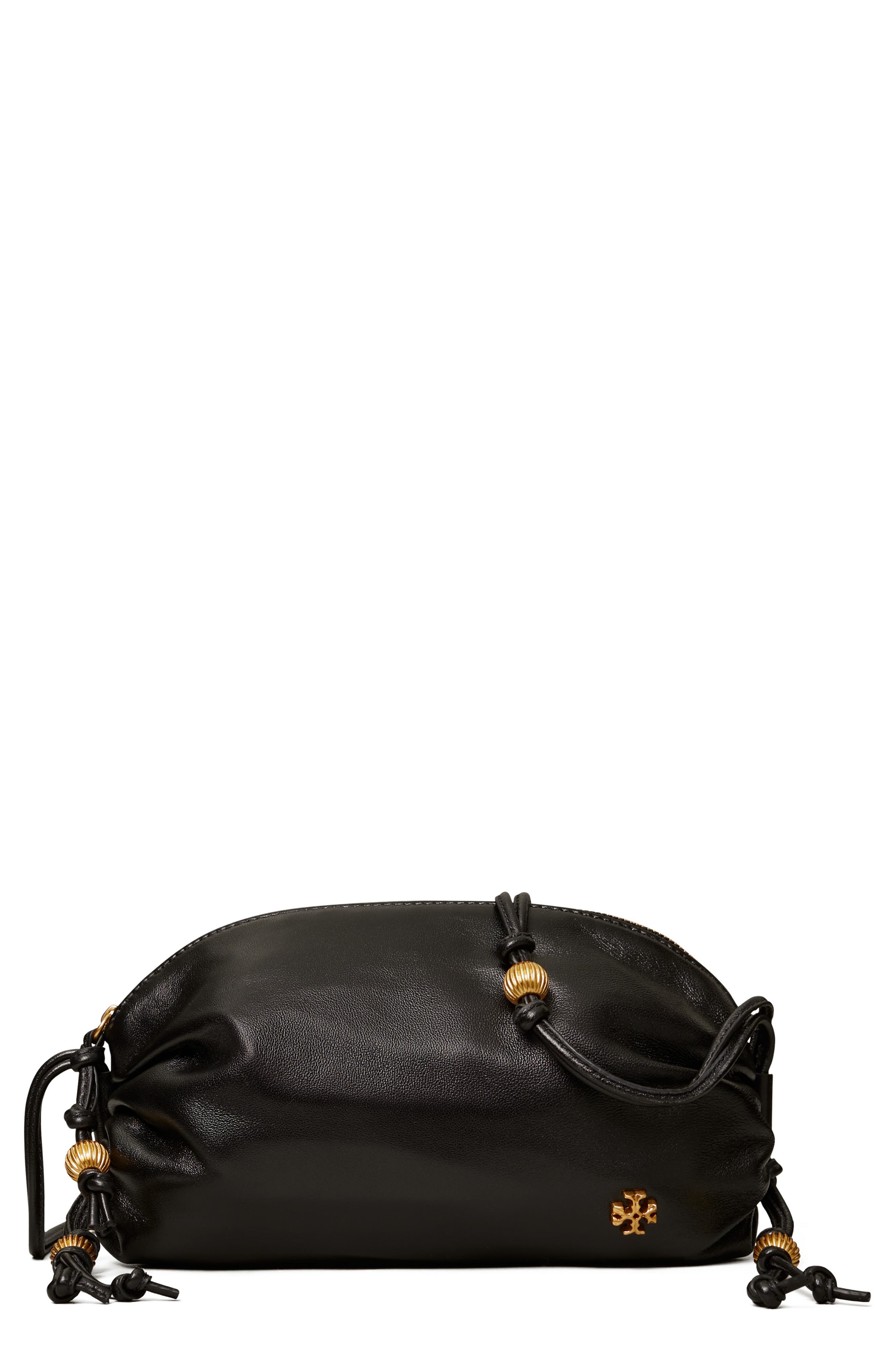 Tory Burch Mini Leather Crossbody Bag, Main, color, 