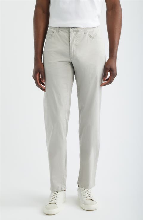 Cadiz Ultralight Straight Leg Stretch Cotton Pants (Regular & Big)