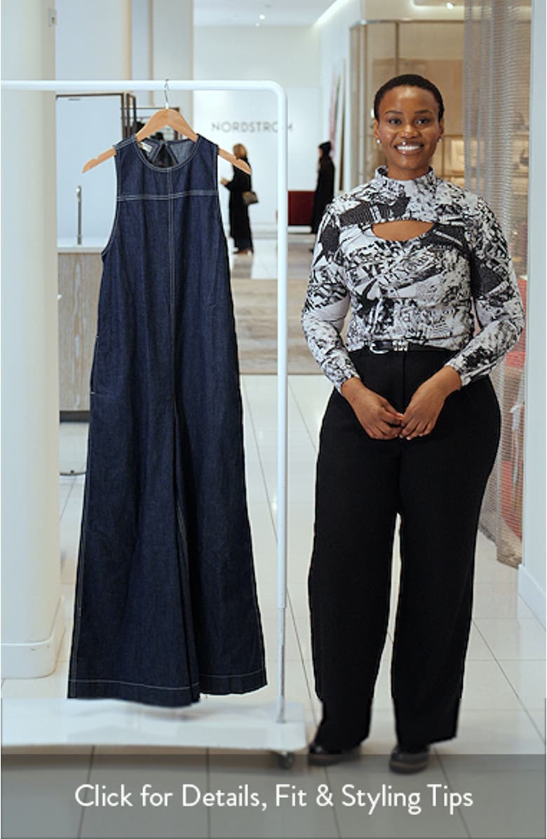 Do No Wrong Denim Jumpsuit, sales video thumbnail