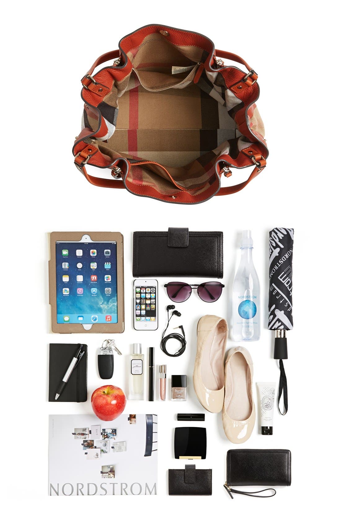 'Medium Maidstone' Leather Tote, Alternate, color, BURNT SIENNA