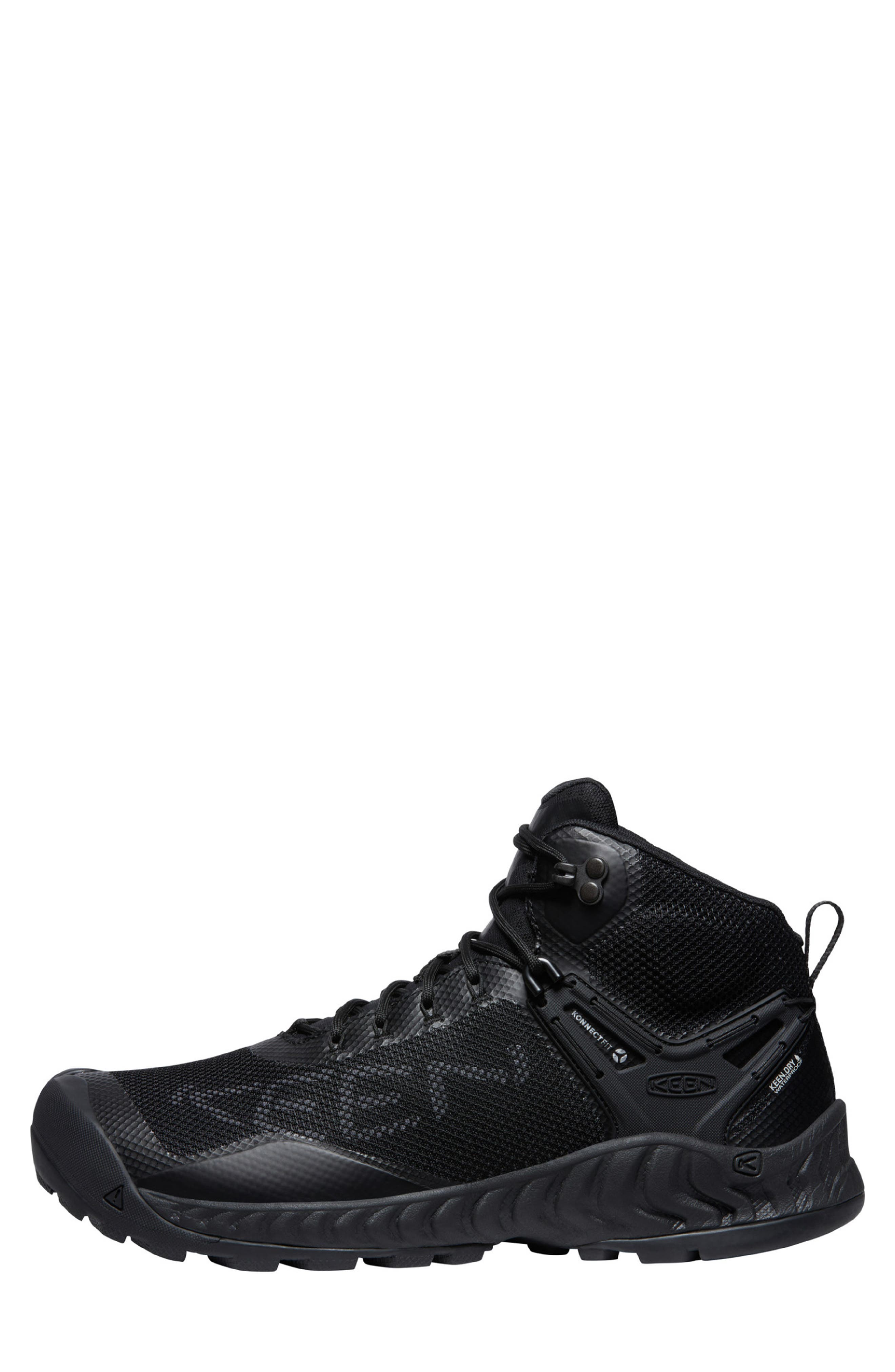 KEEN NXIS Evo Mid Waterproof Lace-Up Hiking Boot, Alternate, color, 