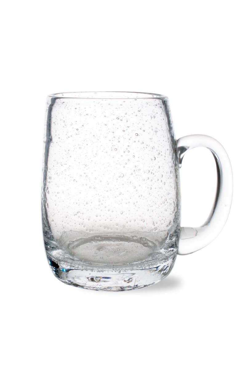 tag Bubble Glass Beer Mug - Clear Drinkware for Everyday Use, Main, color, Clear