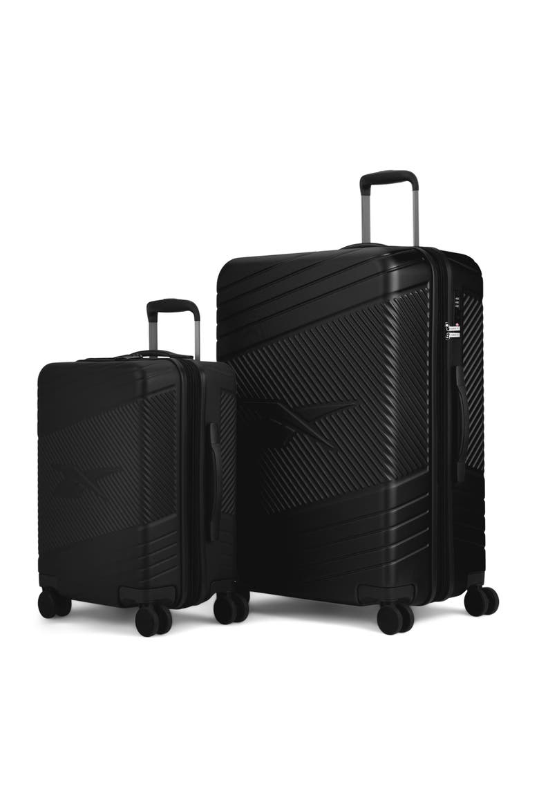Go Collection 2 Piece Luggage Set, Main, color, Black