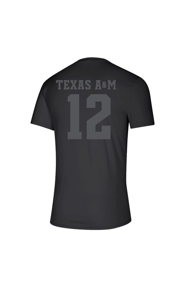 adidas Unisex adidas Black Texas A&M Aggies Soccer 30th Anniversary T-Shirt, Alternate, color, Black
