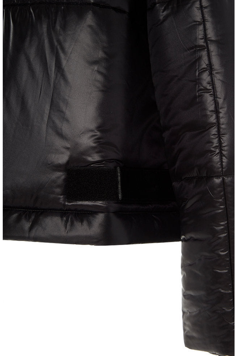 Sustainable Reversible Cropped Coat, Alternate, color, Black / Light Purple