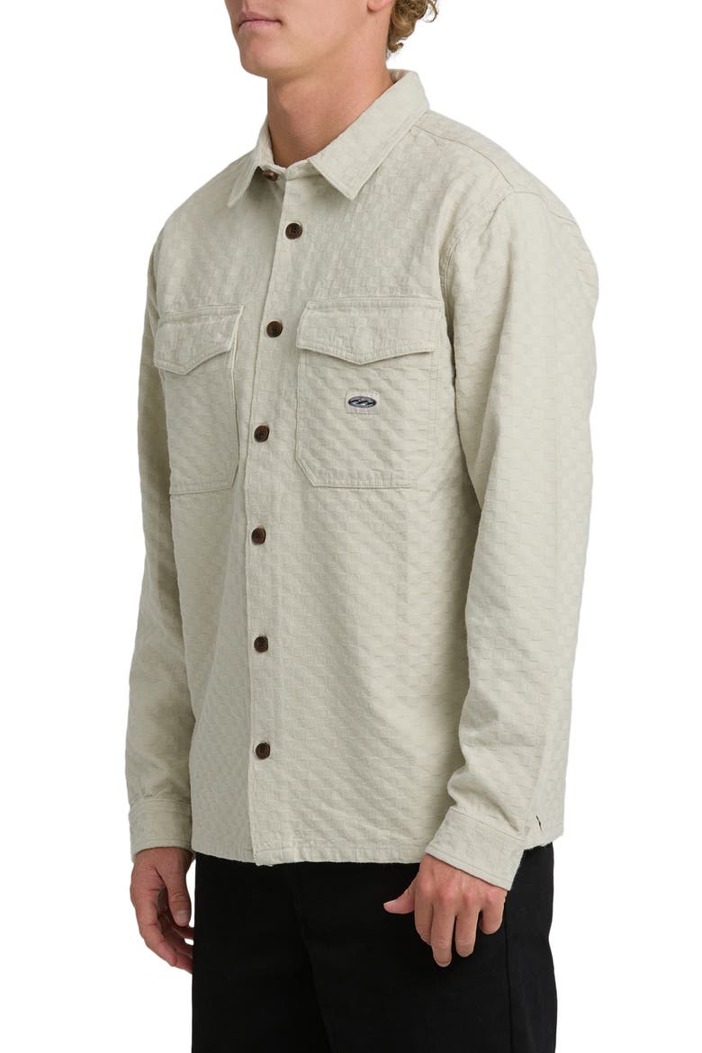 Bad Dog Flannel Button-Up Shirt, Alternate, color, CHINO