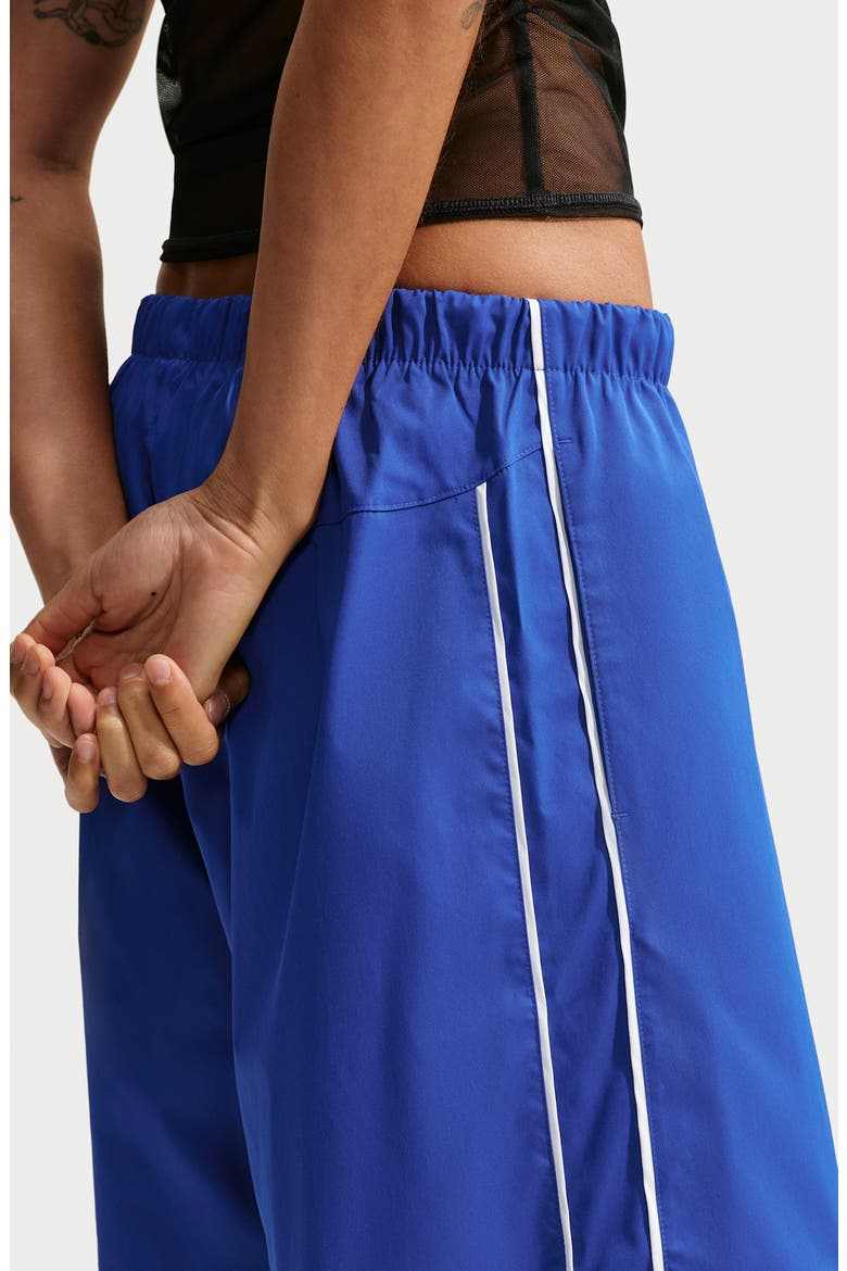 Essentials W Barrel Pants, Alternate, color, OLD ROYAL/ WHITE