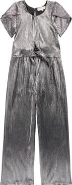 Truly Me Kids' Metallic Jumpsuit