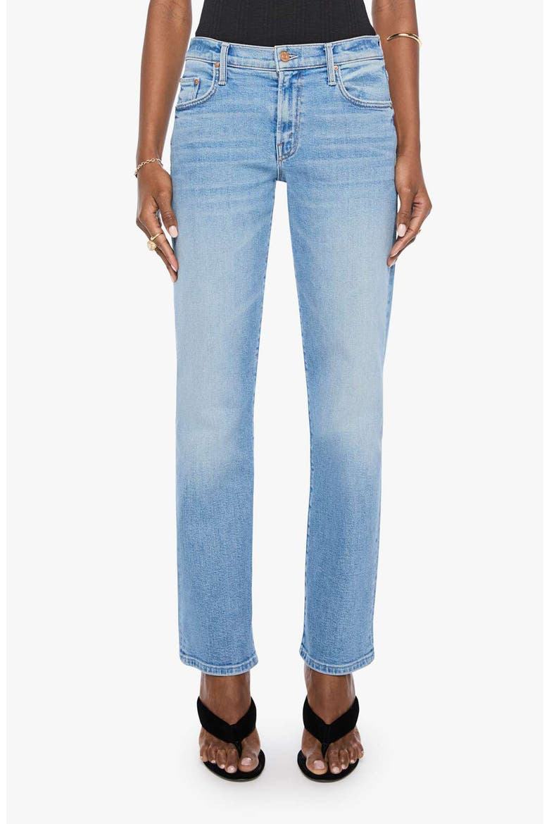 The Spin Off Skimp Straight Leg Jeans, Main, color, SADDLE UP