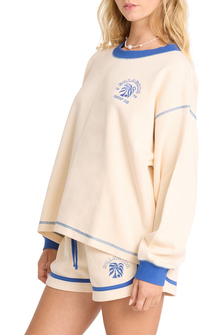 Back to It Graphic Sweatshirt, Alternate, color, WHITE CAP