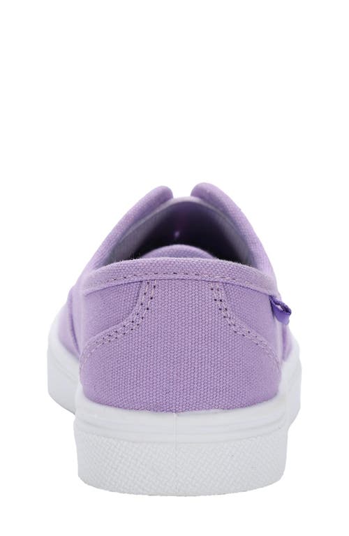 Oomphies Kids' Robin Slip-on Sneaker In Lavender